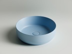 Раковина накладная Ceramica Nova круглая (цвет Голубой Матовый) Element 390*390*120мм CN6022ML