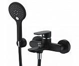 Смеситель для ванны WasserKRAFT Elbe 7401 чёрный