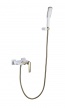 Смеситель для ванны Boheme Venturo 383-W белый с золотом