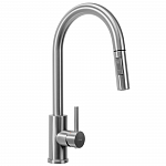 Смеситель для кухни REA FRESH NIKEL (BRUSH STEEL)