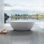 Ванна Vincea 170x75 из искусственного камня Solid Surface VBT-6S01MW, цвет белый матовый