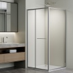 Душевой уголок 900*900 Vincea Alpha VSRW-3AL9090CL хром, стекло прозрачное