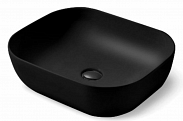 Раковина керамическая Vincea 500х400х140 VBS-101MB, накладная, цвет матовый черный