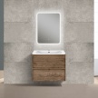 Мебель для ванной Vincea Vico 600 V.Oak ( дуб винтаж) с белой раковиной
