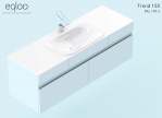 Мебель для ванной Egloo Trend 150см цвет RAL 190-2