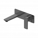 Смеситель для раковины скрытого монтажа Oliveeka D OL-869003-BGM Gun Metal (оружейная сталь)