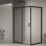 Душевой уголок RGW Passage PA-245B 1200x800, чёрный матовый