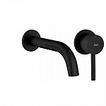 Смеситель для раковины скрытого монтажа REA LUNGO BAT-B0969 Black matte (чёрный матовый)
