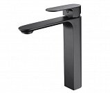 Смеситель для раковины высокий WasserKRAFT Elbe 7403H чёрный