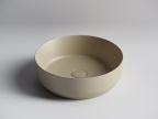 Раковина накладная Ceramica Nova круглая (цвет Капучино Матовый) Element 390*390*120мм CN6022MC