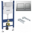 Инсталляции GEBERIT 458.233.00.3 Duofix с панель смыва Geberit Alpha35 115.045.21.5 хром