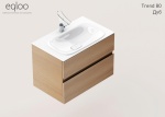 Мебель для ванной Egloo Trend 80см цвет дуб