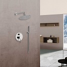 Душевая система скрытого монтажа Vincea Desire VSFW-1D1CH цвет хром