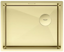 Мойка кухонная 540*440 Paulmark NEXT-SKEW 54 UNI, PM885444-LG Brushed Gold Light (брашированное золото светлое)