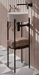 Консоль для раковины Deante Silia 36x84 см, CKS_N36A Nero (черный матовый)