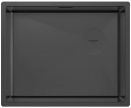 Мойка кухонная 540*440 Paulmark NEXT-SKEW 54 UNI, PM885444-MBN Black matte (черный матовый)