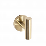 Крючок одинарный REA 322230 Brushed Gold (брашированное золото)