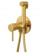 Гигиенический душ со смесителем REMER X-Style Art. X65WBG (брашированное золото)
