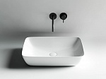 Раковина накладная Ceramica Nova FORM прямоугольная 580*380*145 мм CN2003