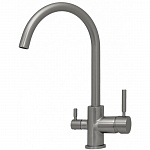 Смеситель для кухни с переключателем для фильтра Seaman Barcelone SSL-5385-Mist цвет никель