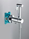 Гигиенический душ со смесителем ALMAes BENITO AL-859-01 хром
