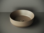 Раковина накладная Ceramica Nova круглая (цвет Темно-Коричневый Матовый) Element 390*390*120мм CN6022MDB