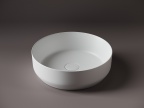 Раковина накладная Ceramica Nova круглая (цвет Белый Матовый) Element 390*390*120мм CN6022MW