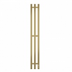 Полотенцесушитель электрический APEXTERMO Sirius SR10112GL 1100x150 с крючками, золото матовое