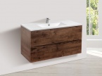 Мебель для ванной Vincea Mia 1000 R.Wood (Темное дерево)