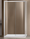 Душевой уголок Vincea 1400х800 Garda VSR-1G8014CL c раздвижной дверью, хром, стекло прозрачное