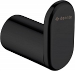 Крючок настенный одинарный DEANTE ROUND ADR_N111 NERO (чёрный матовый)