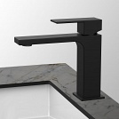 Смеситель для раковины Vincea Cube VBF-1C01MB однорычажный, черный матовый