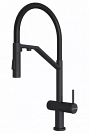 Смеситель для кухни с подключением к фильтру Paulmark Zender Ze213155-BLM Matte Black (чёрный матовый)