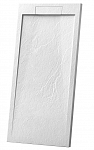 Душевой поддон из камня 1200×800 Vincea VST-4SRL8012W, белый матовый