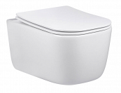 Унитаз подвесной Vincea Core VT1-28 безободковый, ультратонкое soft-close сиденье