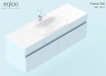 Мебель для ванной Eqloo Trend L 150см цвет RAL