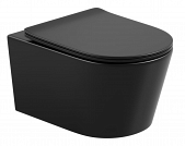 Унитаз подвесной Sapbox Lumara SB1124C1-MB черный матовый