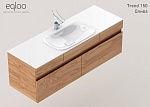 Мебель для ванной Eqloo Trend L 150см шпон