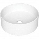 Раковина накладная Deante Silia CQS_AU4SD 36 см, алебастр (белый)