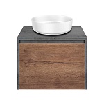 Мебель под накладную раковину Vincea Mesa 600 T.Oak + Beton
