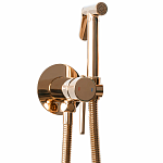 Смеситель скрытого монтажа с гигиеническим душем REA LOOP REA-B6523 Rose gold (розовое золото)