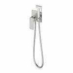 Смеситель скрытого монтажа с гигиеническим душем Oliveeka Brushed Nickel (никель брашированный) OL-829003-BN