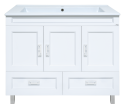 Тумба под раковину Misty Дива 105, белый