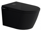 Умный подвесной унитаз с функцией биде NEMO 977-2YB/BLACK, чёрный матовый