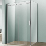 Душевой уголок Vincea 1400х1000 Como VSR-1C1014CL c раздвижной дверью, хром, стекло прозрачное