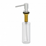 Дозатор для мыла врезной Oliveeka SD02, Brushed Nickel (никель брашированный)