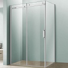 Душевой уголок Vincea 1300х800 Como VSR-1C8013CL c раздвижной дверью, хром, стекло прозрачное
