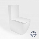 Унитаз-компакт Vincea Tornado Bien VT2-51T, белый, ультратонкое сиденье soft-close, P-trap