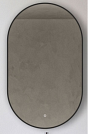 Зеркало овальное 500×900 с LED подсветкой Vincea VLM-3AU900B-2 c сенсорным выключателем, диммером и функцией антизапотевания