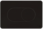 Клавиша смыва OLI SALINA II 890375, пневматическая, Matte Black (чёрный матовый)